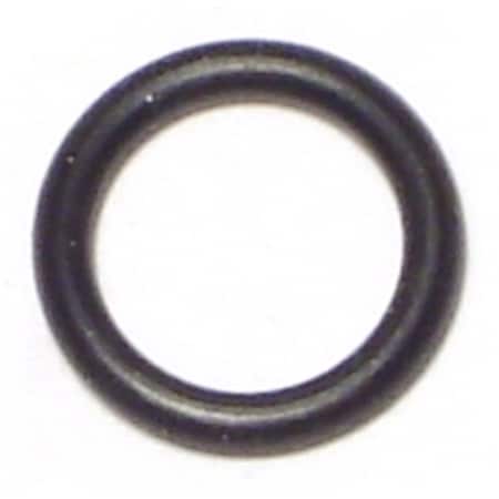 Midwest Fastener 10mm x 14mm x 2mm Rubber O-Rings 10PK 64887